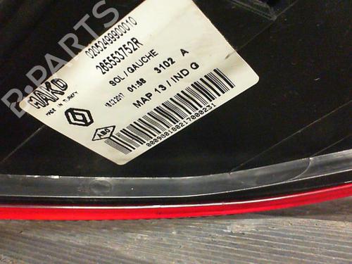 Left taillight RENAULT CLIO IV (BH_) 0.9 TCe 90 (BHNF, BHMA, BHMH, BHJK, BHJR) | BP21857401C34 