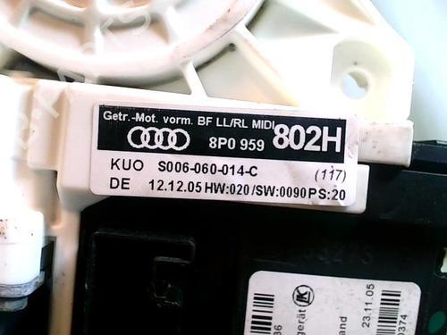 Used Right front window motor AUDI A3 Sportback (8PA) 1.9 TDI (105 hp) 21856981