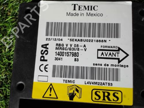 Airbag styreenhed PEUGEOT 807 (EB_) 2.0 HDi (109 hp) 21853487