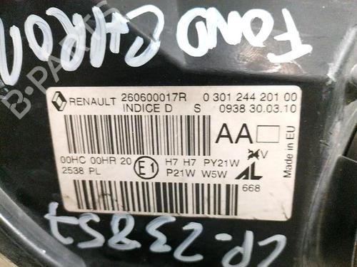 Used Left headlight Left headlight RENAULT MEGANE III Hatchback (BZ0/1_, B3_) 1.5 dCi (BZ09, BZ0D, BZ1W, BZ29, BZ14) (110 hp) 27364126 27364126