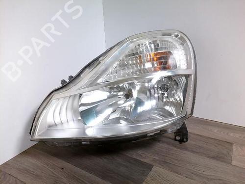 Used Left headlight RENAULT MODUS / GRAND MODUS (F/JP0_) 1.5 dCi 90 (88 hp) 21856045