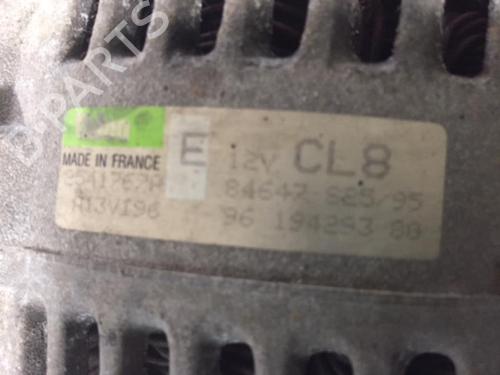 Used Alternator PEUGEOT 306 (7B, N3, N5) 1.6 SR (89 hp) 20878893