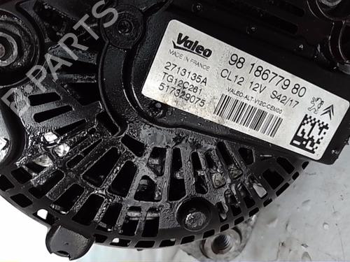 Alternator PEUGEOT 208 I (CA_, CC_) 1.2 VTI 82 | BP29738519M7