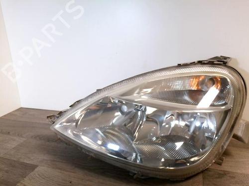 Used Left headlight MERCEDES-BENZ A-CLASS (W168) A 160 (168.033, 168.133) (102 hp) 21853541