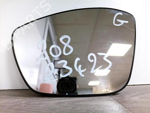 Used Left mirror glass PEUGEOT 208 I (CA_, CC_) 1.2 VTI 82 (82 hp) 30683088
