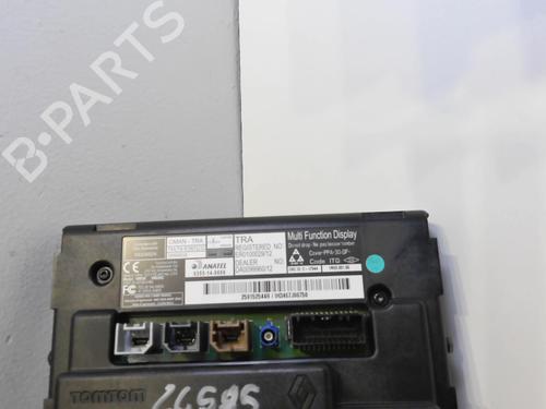 Display monitor RENAULT ZOE (BFM_) ZOE | BP31256897C48