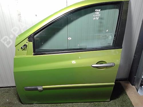 Used Left front door RENAULT CLIO III (BR0/1, CR0/1) 1.5 dCi (C/BR0G, C/BR1G) (68 hp) 28429674