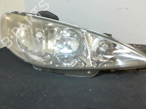 Højre forlygte PEUGEOT 206 Hatchback (2A/C) 2.0 HDI 90 (90 hp) 21856667