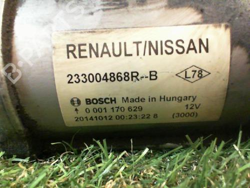 Starter RENAULT CLIO IV (BH_) 1.5 dCi 75 | BP25821034M8 