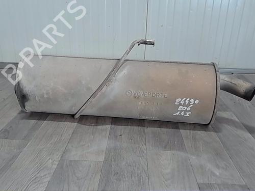 Used Exhaust system PEUGEOT 206 Hatchback (2A/C) 1.4 i (75 hp) 30312089