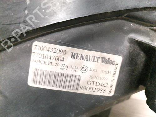 Used Left headlight Left headlight RENAULT SCÉNIC I MPV (JA0/1_, FA0_) 1.9 dTi (JA0N) (98 hp) 21851807 21851807