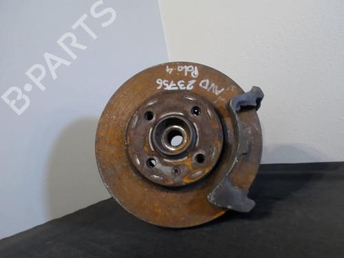 Used Right front steering knuckle Right front steering knuckle VW POLO IV (9N_, 9A_) 1.9 SDI (64 hp) 21857343 21857343