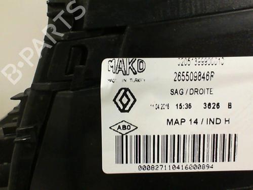 Right taillight RENAULT CLIO IV (BH_) 1.5 dCi 75 | BP25274038C35 
