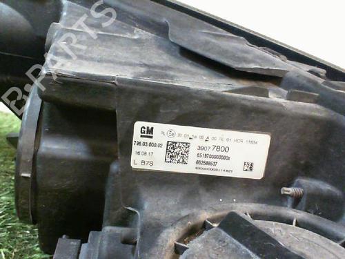 Left headlight OPEL ASTRA K Sports Tourer (B16) 1.6 CDTi (35) | BP29485242C28 