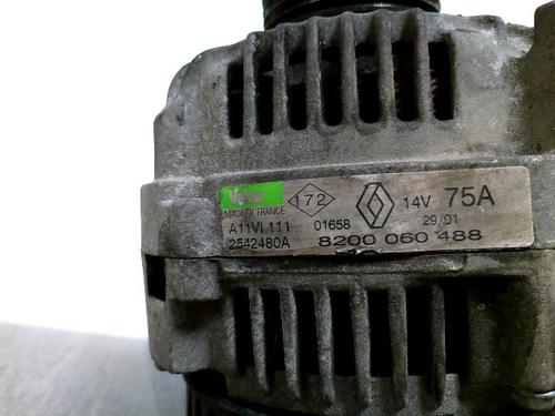 Used Alternator Alternator RENAULT TWINGO I (C06_) 1.2 (C066, C068) (58 hp) 32241738 32241738