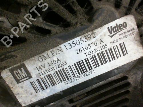 Used Alternator Alternator CHEVROLET AVEO Saloon (T300) 1.3 D (75 hp) 21857239 21857239