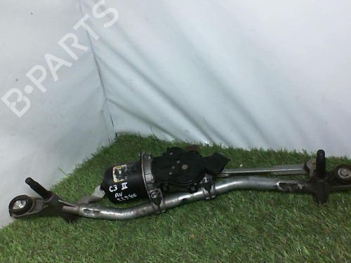 Used Front wipers mechanism Front wipers mechanism CITROËN C3 II (SC_) 1.4 HDi 70 (SC8HZC, SC8HR0, SC8HP4) (68 hp) 20878754 20878754