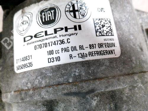 AC compressor ALFA ROMEO GIULIETTA (940_) 1.6 JTDM (940FXD1A) | BP30810702M34 