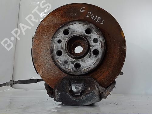 Used Left front steering knuckle VW POLO V (6R1, 6C1) 1.4 TDI (75 hp) 21857755
