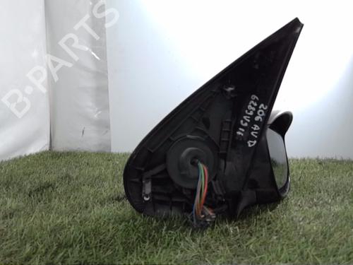 Used Right mirror Right mirror PEUGEOT 206 Hatchback (2A/C) 1.4 HDi eco 70 (68 hp) 28479436 28479436