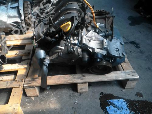 Used Engine Engine RENAULT CLIO III (BR0/1, CR0/1) 1.2 16V (BR02, BR0J, BR11, CR02, CR0J, CR11) (75 hp) 21856463 21856463