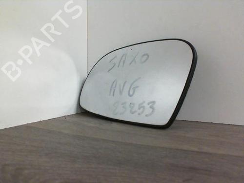 Used Left mirror glass CITROËN SAXO (S0, S1) 1.1 X, SX (60 hp) 30460508