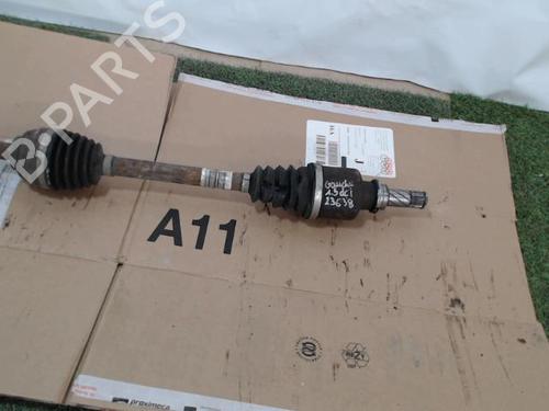 Left front driveshaft RENAULT MODUS / GRAND MODUS (F/JP0_) 1.5 dCi (FP0G, JP0G) | BP22371552M38 