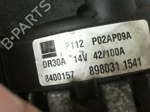 Alternator OPEL ASTRA J (P10) 1.7 CDTI (68) | BP22218026M7 