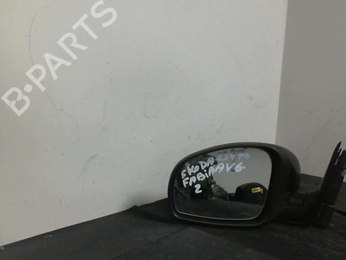 Used Left mirror SKODA FABIA II Combi (545) 1.9 TDI (105 hp) 21388659