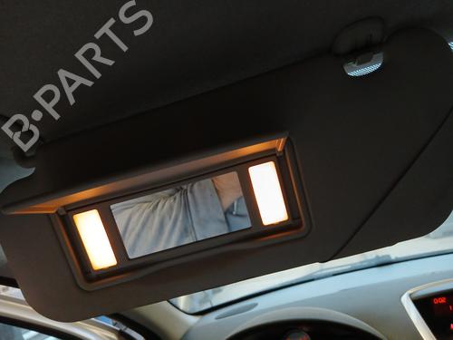 Venstre solskærm PEUGEOT 207 (WA_, WC_) 1.6 HDi (90 hp) 30399589