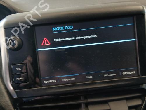 Used Display monitor Display monitor PEUGEOT 208 I (CA_, CC_) 1.2 VTI 82 (82 hp) 31883568 31883568