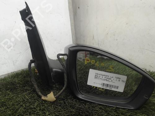 Right mirror VW POLO V (6R1, 6C1) 1.6 TDI | BP20884505C27 