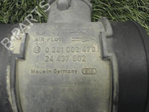 Mass air flow sensor OPEL ZAFIRA A MPV (T98) 2.2 DTI 16V (F75) | BP20881200M95 