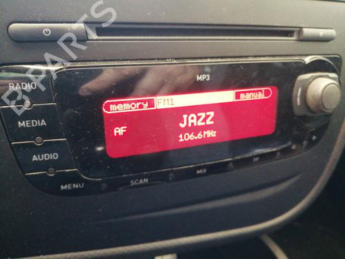 Radio SEAT LEON (1P1) 1.6 TDI | BP26709392E6 