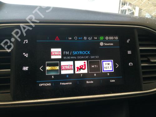 Display PEUGEOT 308 SW II (LC_, LJ_, LR_, LX_, L4_) 1.6 BlueHDi 120 (120 hp) 27567631
