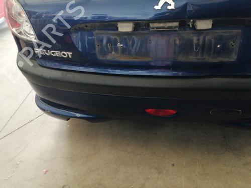 Rear bumper PEUGEOT 206 Hatchback (2A/C) 1.9 D | BP27934294C8 