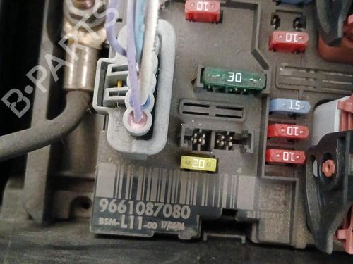 Fuse box PEUGEOT 307 SW (3H) 1.6 HDI 110 | BP29545192E1 