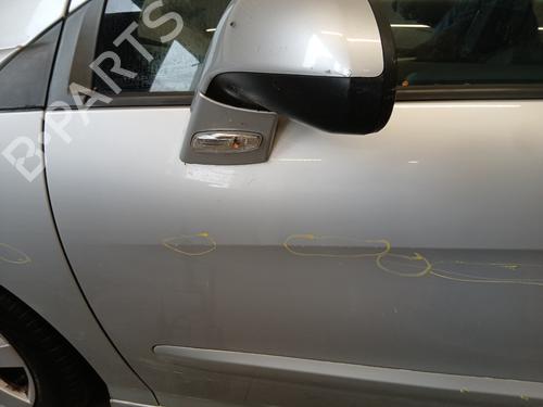 Left front door PEUGEOT 308 I (4A_, 4C_) 2.0 HDi | BP29725229C2 