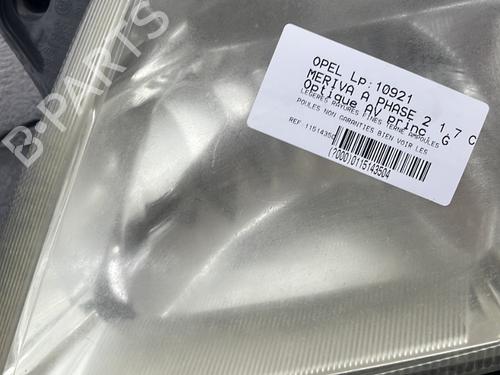 Left headlight OPEL MERIVA A MPV (X03) 1.7 CDTI (E75) | BP30153699C28 - Image 4