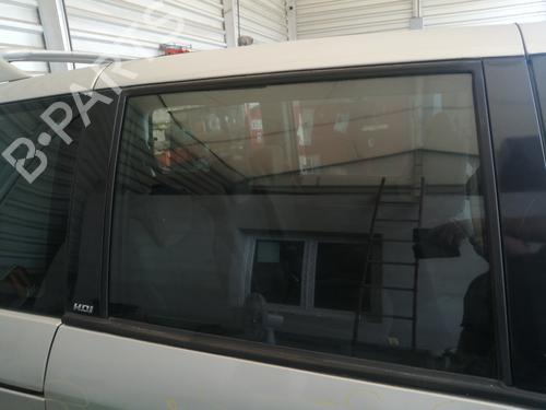 Used Rear right door window PEUGEOT 807 (EB_) 2.0 HDi (107 hp) 27873778