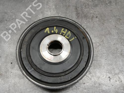 Remskive PEUGEOT 206 Hatchback (2A/C) 1.4 HDi eco 70 (68 hp) 28209760