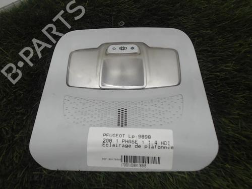 Used Interior roof light PEUGEOT 208 I (CA_, CC_) 1.4 HDi (68 hp) 21277409
