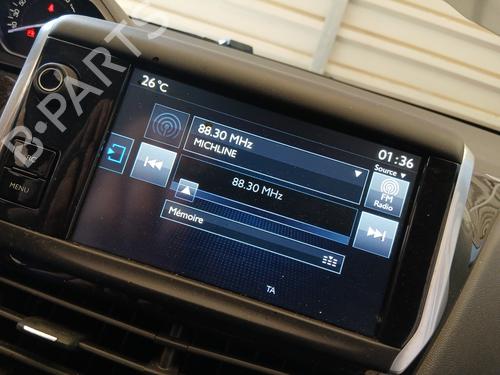 Display monitor PEUGEOT 208 I (CA_, CC_) 1.2 VTI 82 | BP28621974C48 