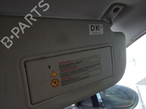 Right sun visor NISSAN QASHQAI / QASHQAI +2 I (J10, NJ10, JJ10E) 2.0 dCi All-wheel Drive | BP21278003I2 