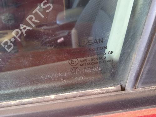 Front left door window NISSAN QASHQAI / QASHQAI +2 I (J10, NJ10, JJ10E) 2.0 dCi All-wheel Drive | BP21277981C18 