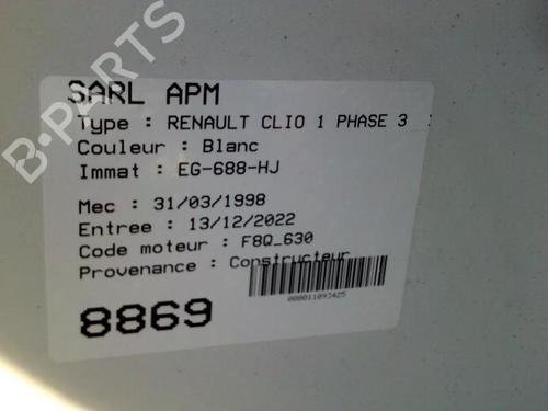 Front left window mechanism RENAULT CLIO II Hatchback Van (SB0/1/2_) 1.9 D (SB0R) | BP32524976C22 