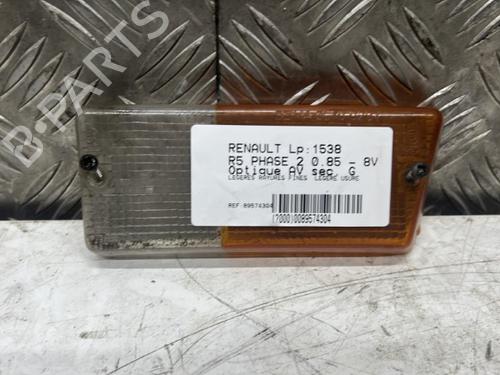 Used Left front indicator Left front indicator RENAULT 5 (122_) 0.8 (1221, 1391) (37 hp) 21277620 21277620