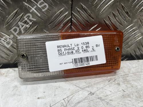 Used Left front indicator Left front indicator RENAULT 5 (122_) 0.8 (1221, 1391) (37 hp) 21277615 21277615