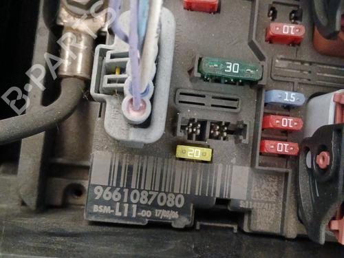 Fuse box PEUGEOT 307 SW (3H) 1.6 HDI 110 | BP29545192E1 