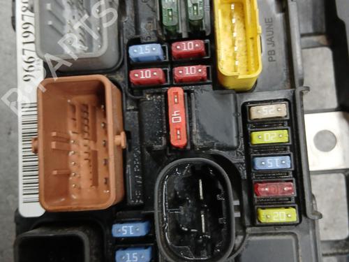 Fuse box CITROËN C3 II (SC_) 1.4 HDi 70 (SC8HZC, SC8HR0, SC8HP4) | BP28189900E1 